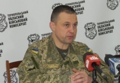 Головного військового комісара Тернопільської області спіймали на хабарі