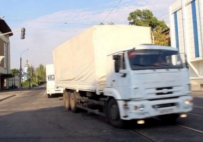 Гуманітарний конвой Путіна у супроводі терористів прибув у Луганськ