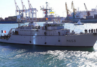 У порт Одеси зайшов мінний тральщик НАТО