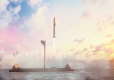 SpaceX будує плавучі космодроми