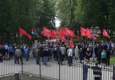 150 комуністів у Кременчуці вимагають референдуму про федералізацію