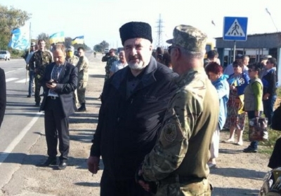 На кордоні з анексованим Кримом розпочалася блокада