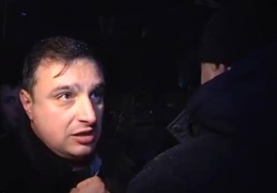 У Києві побили луганського сепаратиста Клінчаєва, - фото