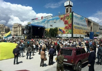 Майдан. Фото: twitter.com/Segozavr