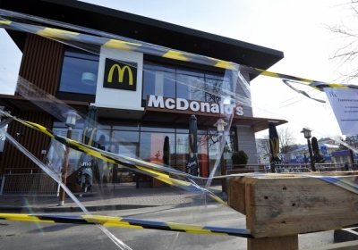 Чотири ресторани McDonald's закрили у Москві