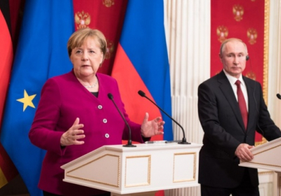 Меркель обсуждала с Путиным Nord Stream 2 и договоренности с США