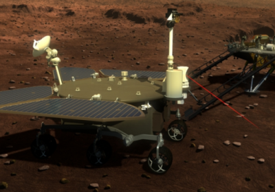 Китайский марсоход начал исследования Красной планеты