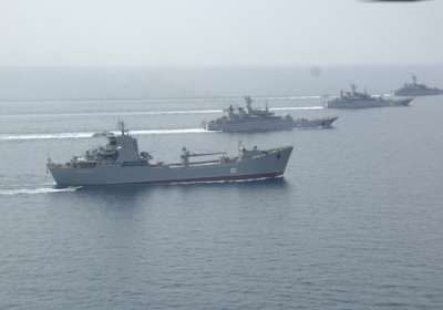 У ВМС повідомили, що російський корабель зайшов на закриту територію навчань 