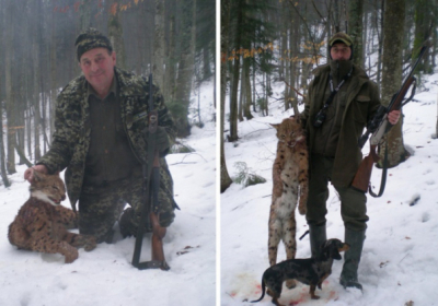Украинские охотники - это люди, совершающие позорные действия