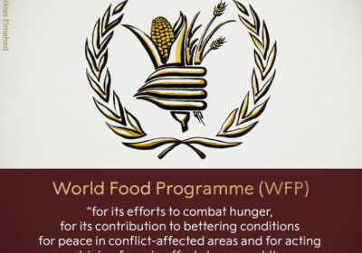 Нобелівську премію з миру присудили Всесвітній продовольчій програмі за боротьбу з голодом