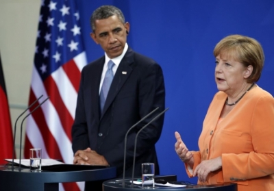 Барак Обама, Ангела Меркель. Фото: ap.org