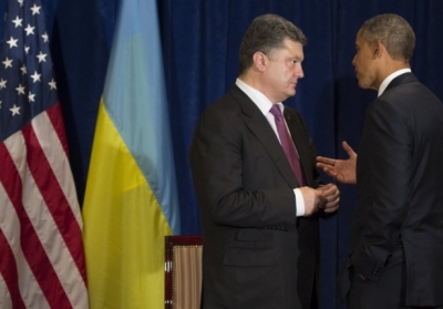 Петр Порошенко, Барак Обама. Фото: AFP