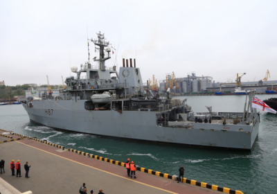 Британский разведывательный корабль зашел в порт Одессы