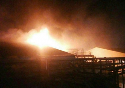 Біля Одеси спалахнула масштабна пожежа на олієпереробному заводі, - ОНОВЛЕНО (фото, відео)