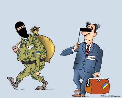 Карикатура дня: кому война, а кому оффшоры