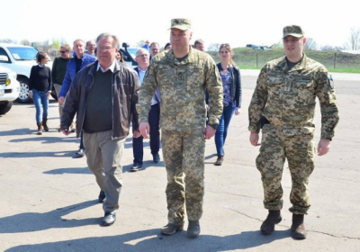 Міністр оборони Данії відвідав Краматорськ
