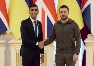 Прем'єр Великої Британії у Києві зустрівся з президентом України 