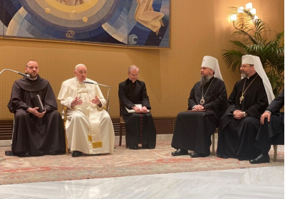 Папа Римський зустрівся із главами церков України