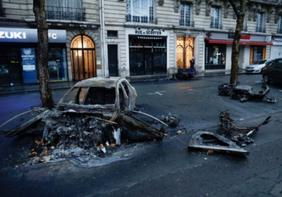 Во время топливных протестов в Париже задержали 378 человек, ранены - 133, - ОБНОВЛЕНО