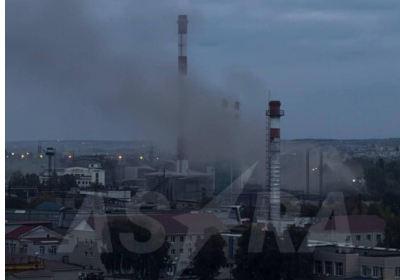 У Бєлгороді блекаут після сильних вибухів та пожежі на ТЕЦ