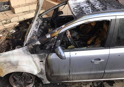 В Одессе сожгли машину историка, боролся против застроек