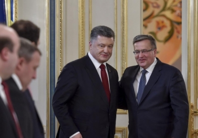 От судьбы Украины зависит будущее безопасности Польши, - Коморовский