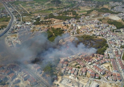 МЗС готується за потреби евакуювати українських туристів через пожежі в Анталії