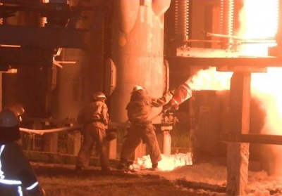 У Харкові на електростанції сталася пожежа, - ВІДЕО