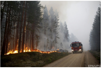Країни ЄС відправили матеріально-технічну допомогу для боротьби з масштабними пожежами у Швеції 
