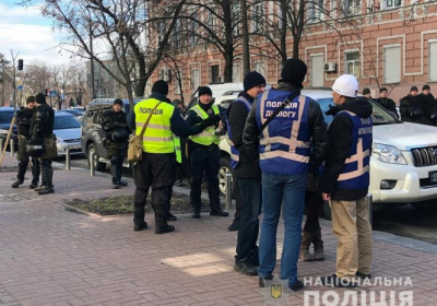 В центре Киева стянули 1500 полицейских из-за очередной акции 