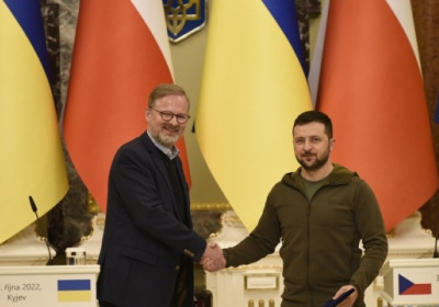 Зеленський та прем'єр  Чехії  підписали спільну декларацію щодо членства України в НАТО