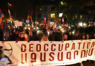 Протести проти приїзду путіна та лукашенка відбулися у Єревані (фото)