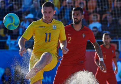 Украина проиграла первый матч Суперфинала Евролиги-2021 по пляжному футболу
