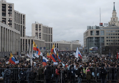 В Москве участие митинга за свободный интернет приняли более 15 000 человек