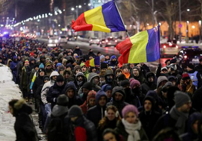 В Румынии отменили указ об амнистии коррупционеров, против которого протестировать десятки тысяч румын