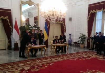 Україна співпрацюватиме з Індонезією у оборонній та сільськогосподарській сферах
