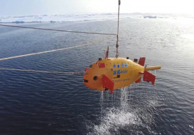 Китайський робот завершив експедицію з дослідження моря під кригою