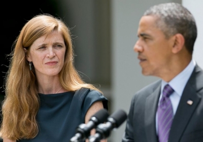 Саманта Павэр, Барак Обама. Фото: abcnews.com