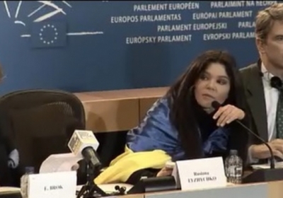 Руслана у Брюсселі пообіцяла розпочати голодування, якщо ЄС не впровадить санкції