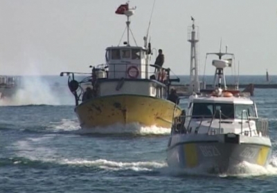 Одесский суд конфисковал турецкую рыболовецкую шхуну, - ВИДЕО