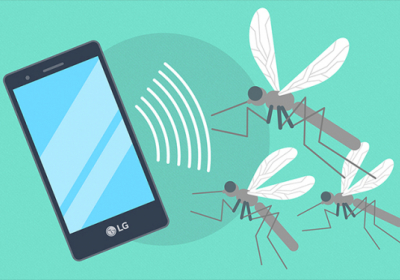 У Кореї розробили смартфон, який захищає людей від комах