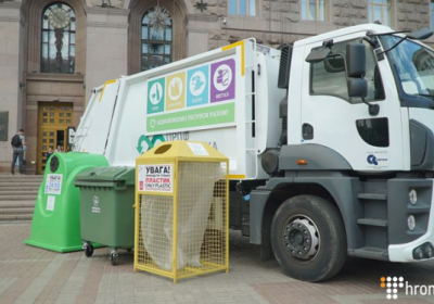 У Києві на сміттєвози встановлять датчики руху, щоб не вивозили посортоване сміття на полігон, - КМДА