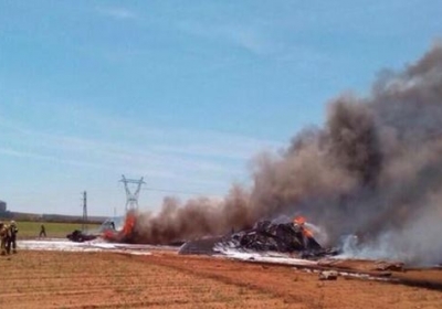 В Испании разбился военный самолет: погибли 10 человек