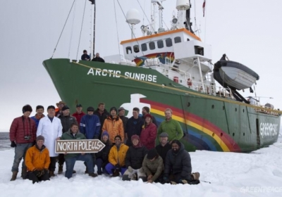 Human Rights Watch закликає Росію звільнити екіпаж судна Arctic Sunrise