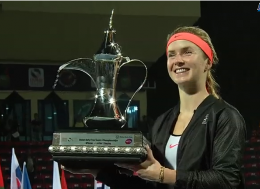 Еліна Світоліна виграла турнір Dubai Tennis Championships