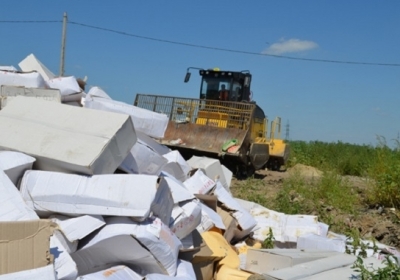 В России трактором уничтожили 40 тонн болгарских груш