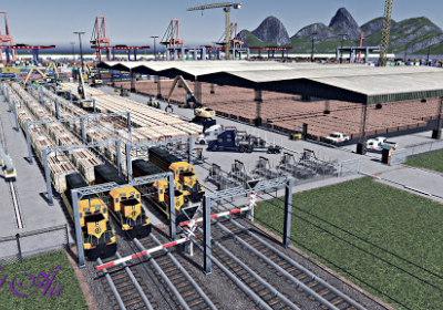 На границе Венгрии и Украины строят крупнейший в Европе железнодорожный терминал