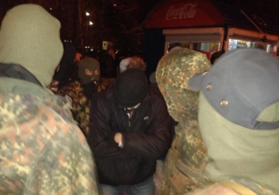 У Донецьку на Євромайдан напали тітушки
