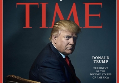 Журнал Time назвал Дональда Трампа 
