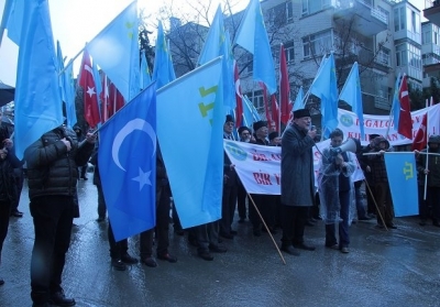 В Туреччині протестували проти окупації Криму, - ФОТО